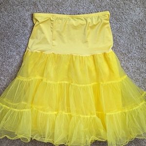 Crinoline petticoat for skirt